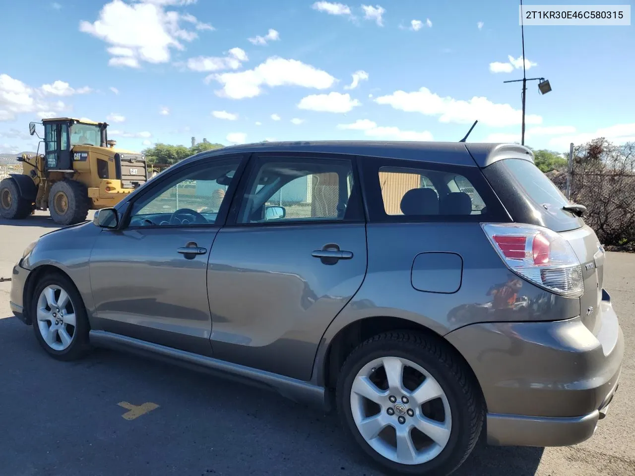 2006 Toyota Corolla Matrix Xr VIN: 2T1KR30E46C580315 Lot: 77230304