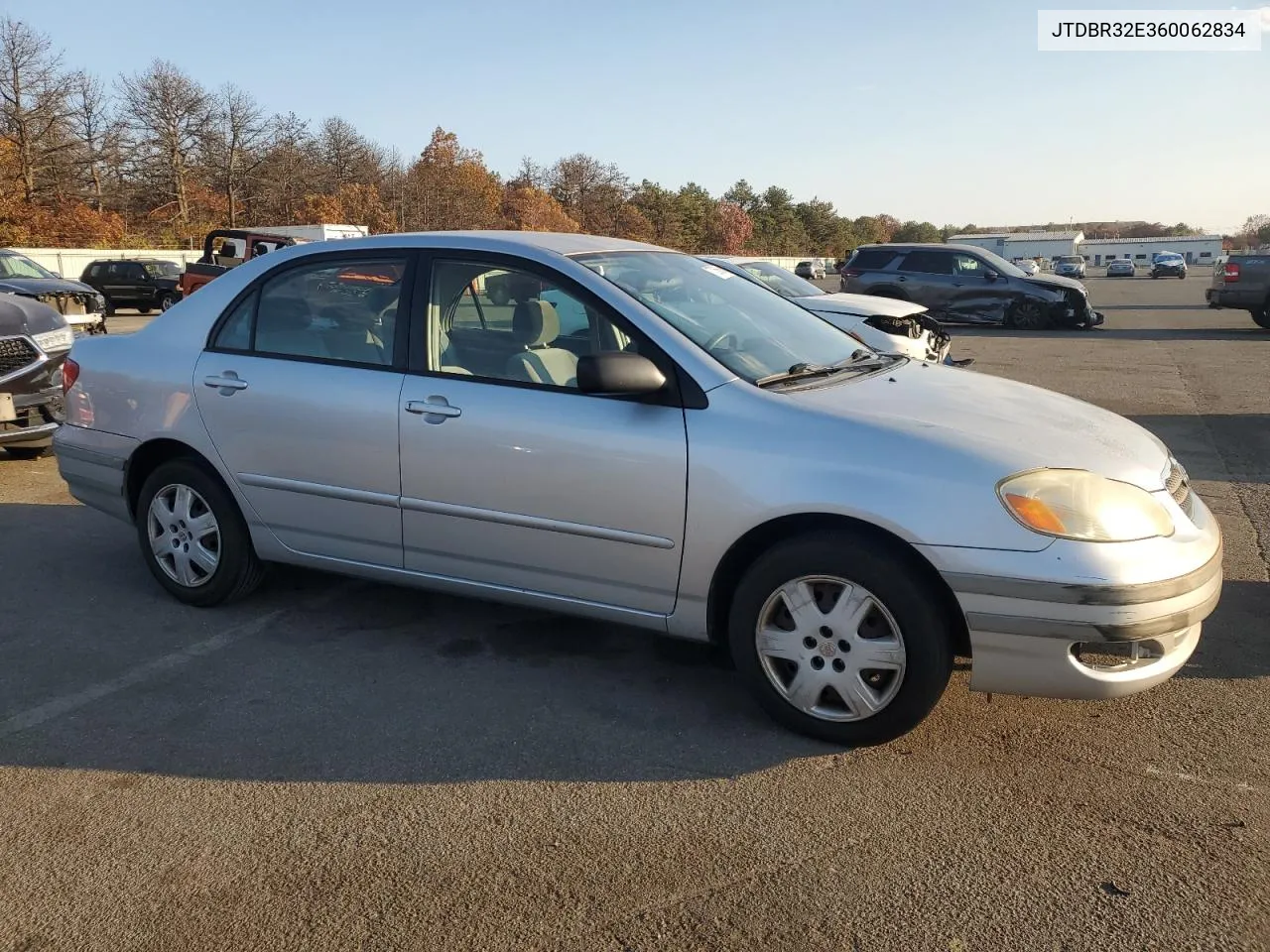 2006 Toyota Corolla Ce VIN: JTDBR32E360062834 Lot: 77256664