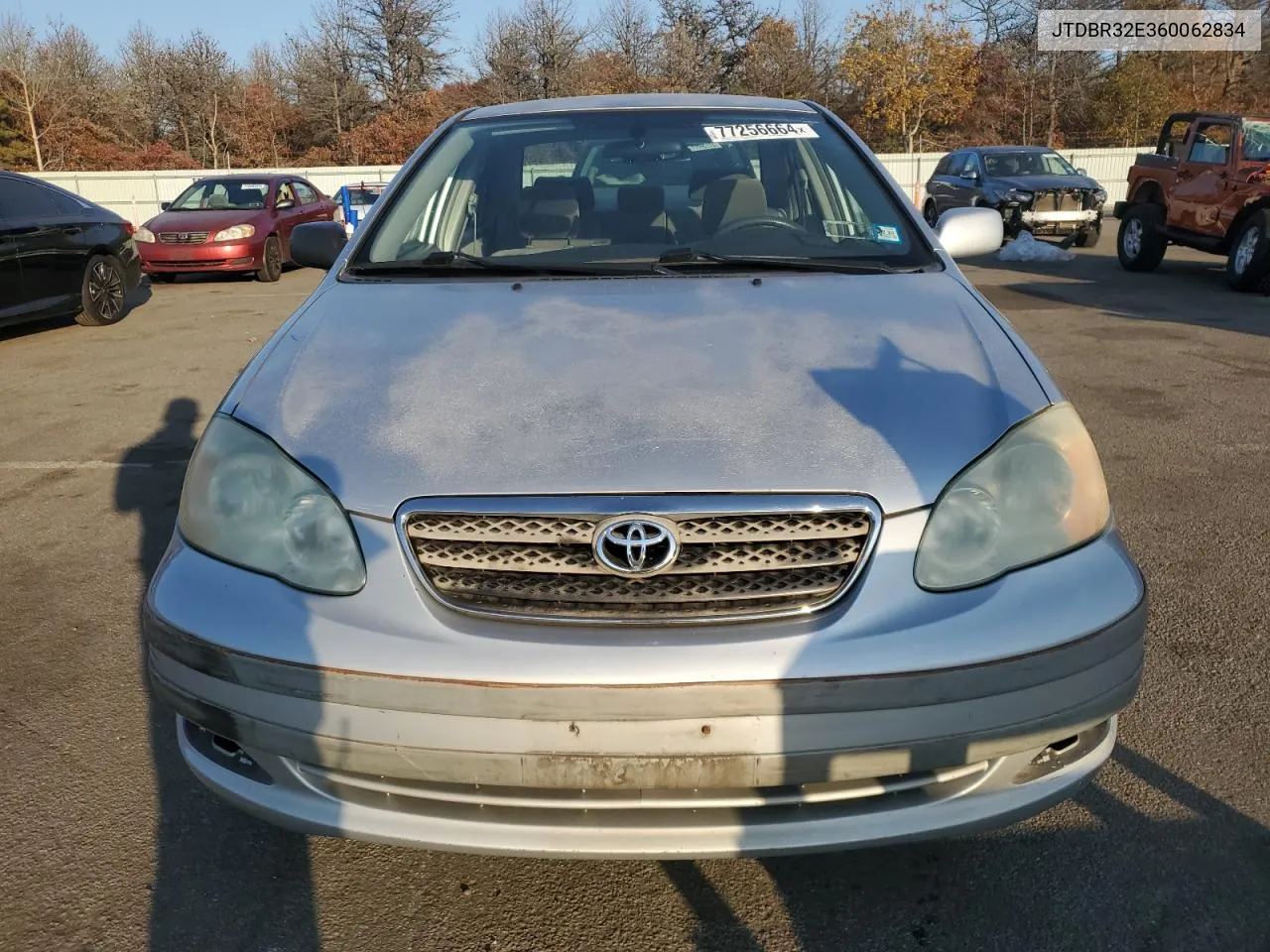 2006 Toyota Corolla Ce VIN: JTDBR32E360062834 Lot: 77256664