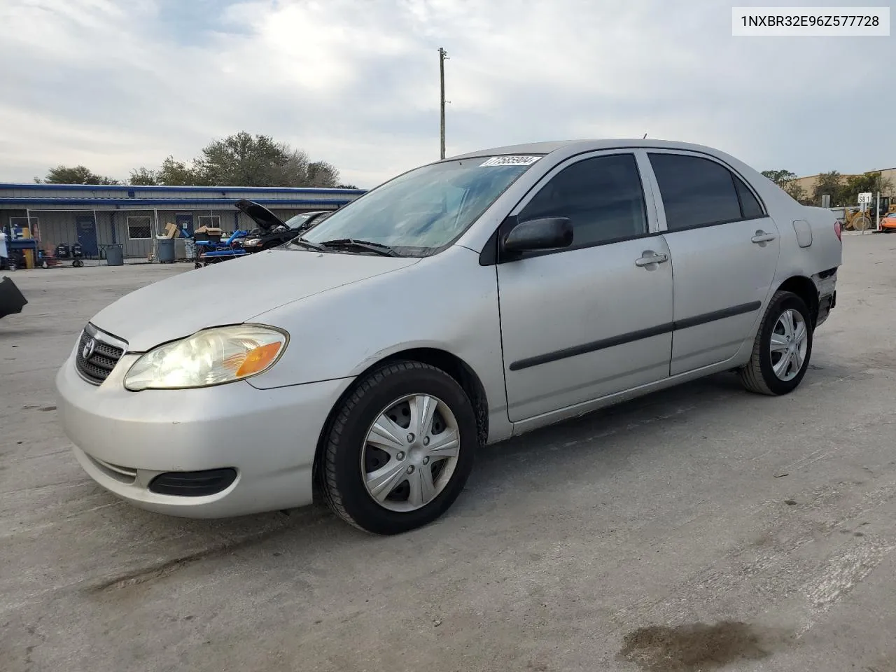 2006 Toyota Corolla Ce VIN: 1NXBR32E96Z577728 Lot: 77585904