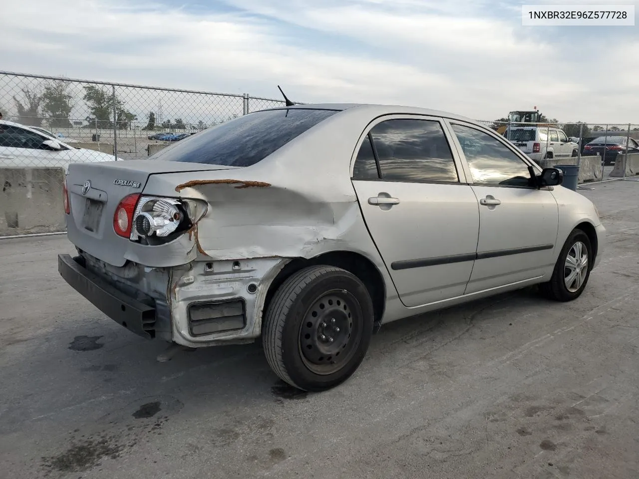 2006 Toyota Corolla Ce VIN: 1NXBR32E96Z577728 Lot: 77585904