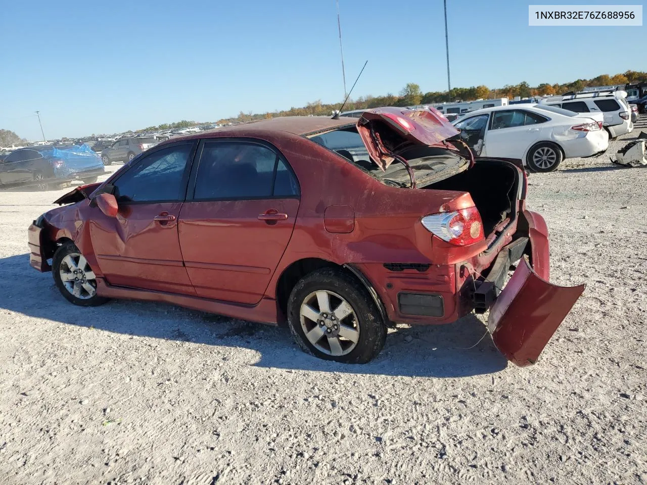 2006 Toyota Corolla Ce VIN: 1NXBR32E76Z688956 Lot: 77664624