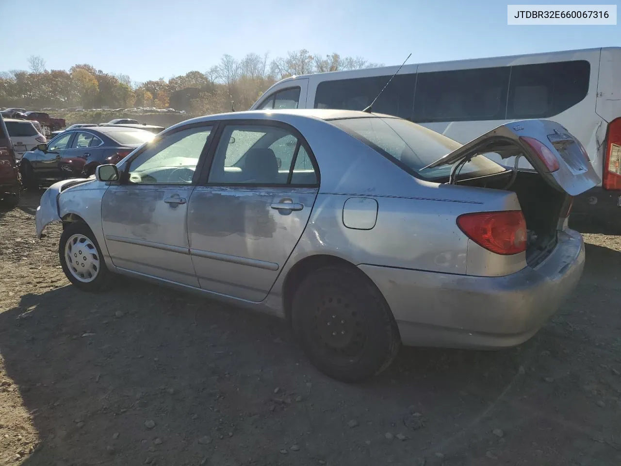 2006 Toyota Corolla Ce VIN: JTDBR32E660067316 Lot: 77961194