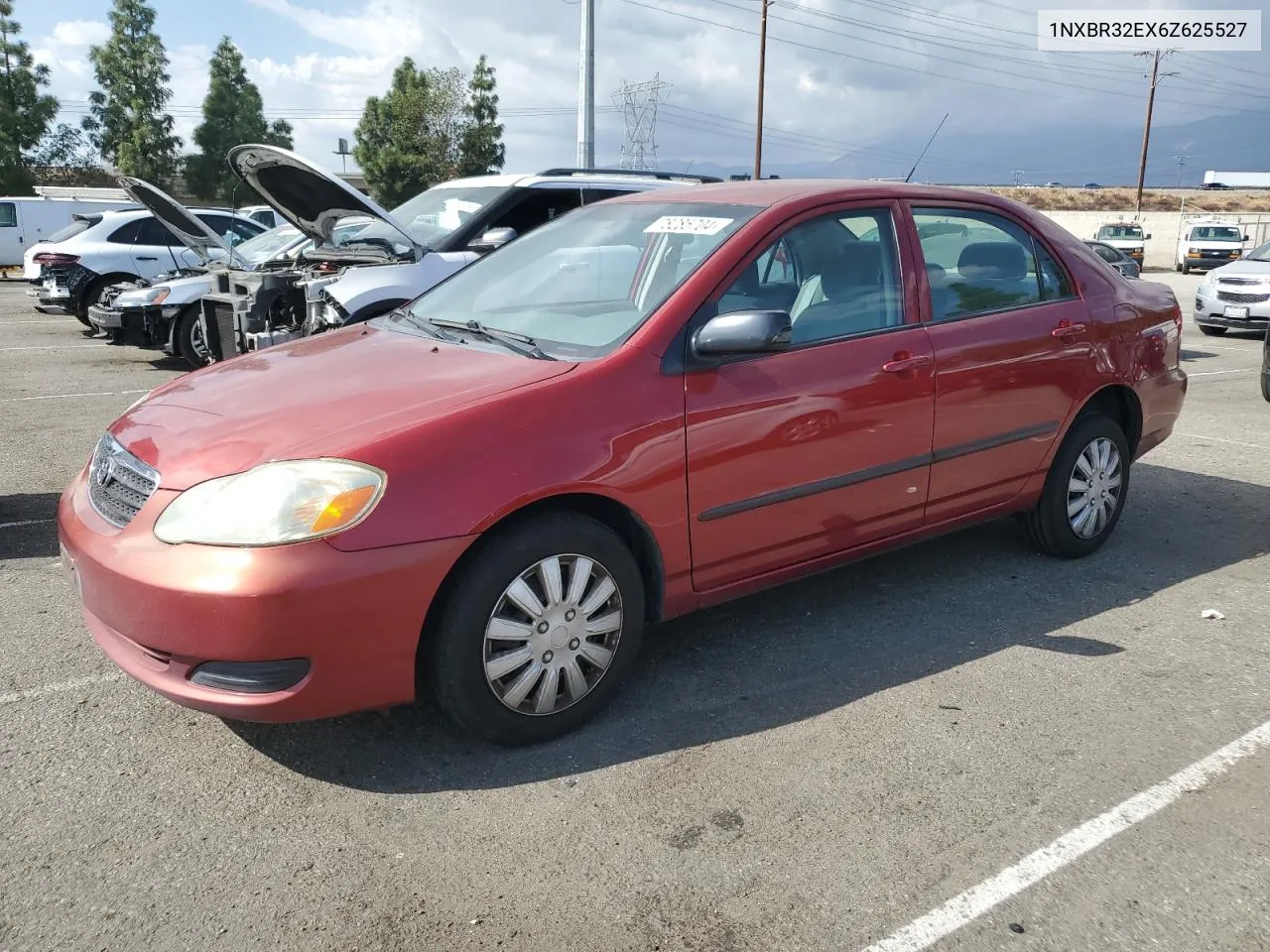 2006 Toyota Corolla Ce VIN: 1NXBR32EX6Z625527 Lot: 78285704