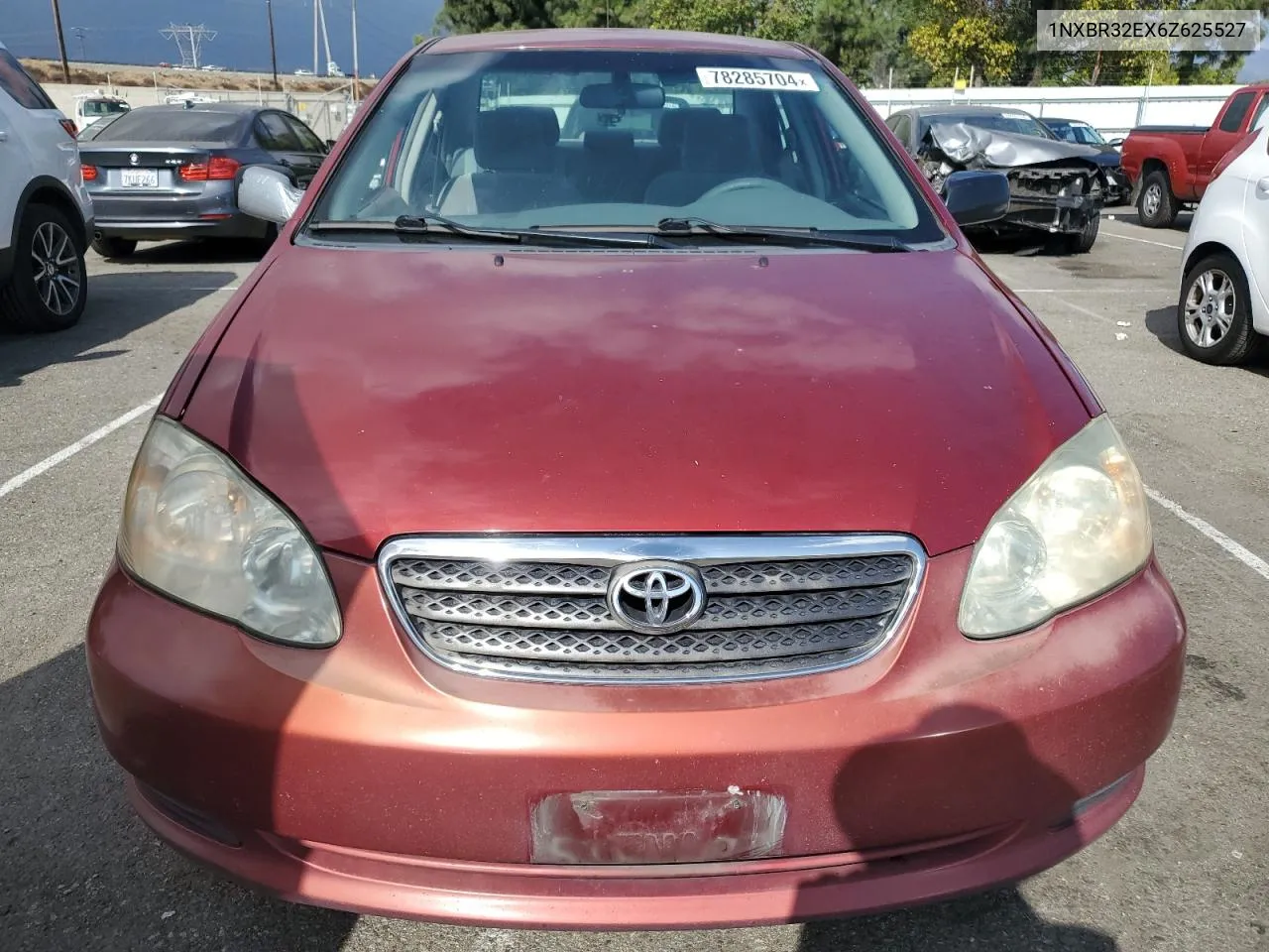 2006 Toyota Corolla Ce VIN: 1NXBR32EX6Z625527 Lot: 78285704