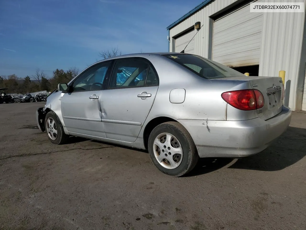 2006 Toyota Corolla Ce VIN: JTDBR32EX60074771 Lot: 78323504