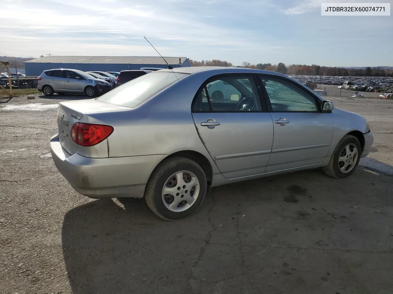 2006 Toyota Corolla Ce VIN: JTDBR32EX60074771 Lot: 78323504