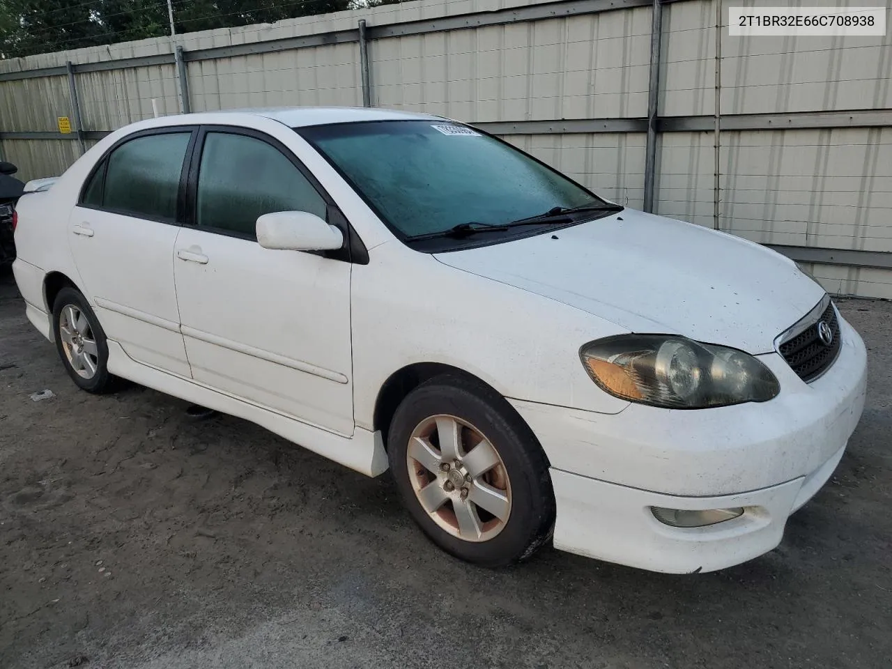 2006 Toyota Corolla Ce VIN: 2T1BR32E66C708938 Lot: 78330984