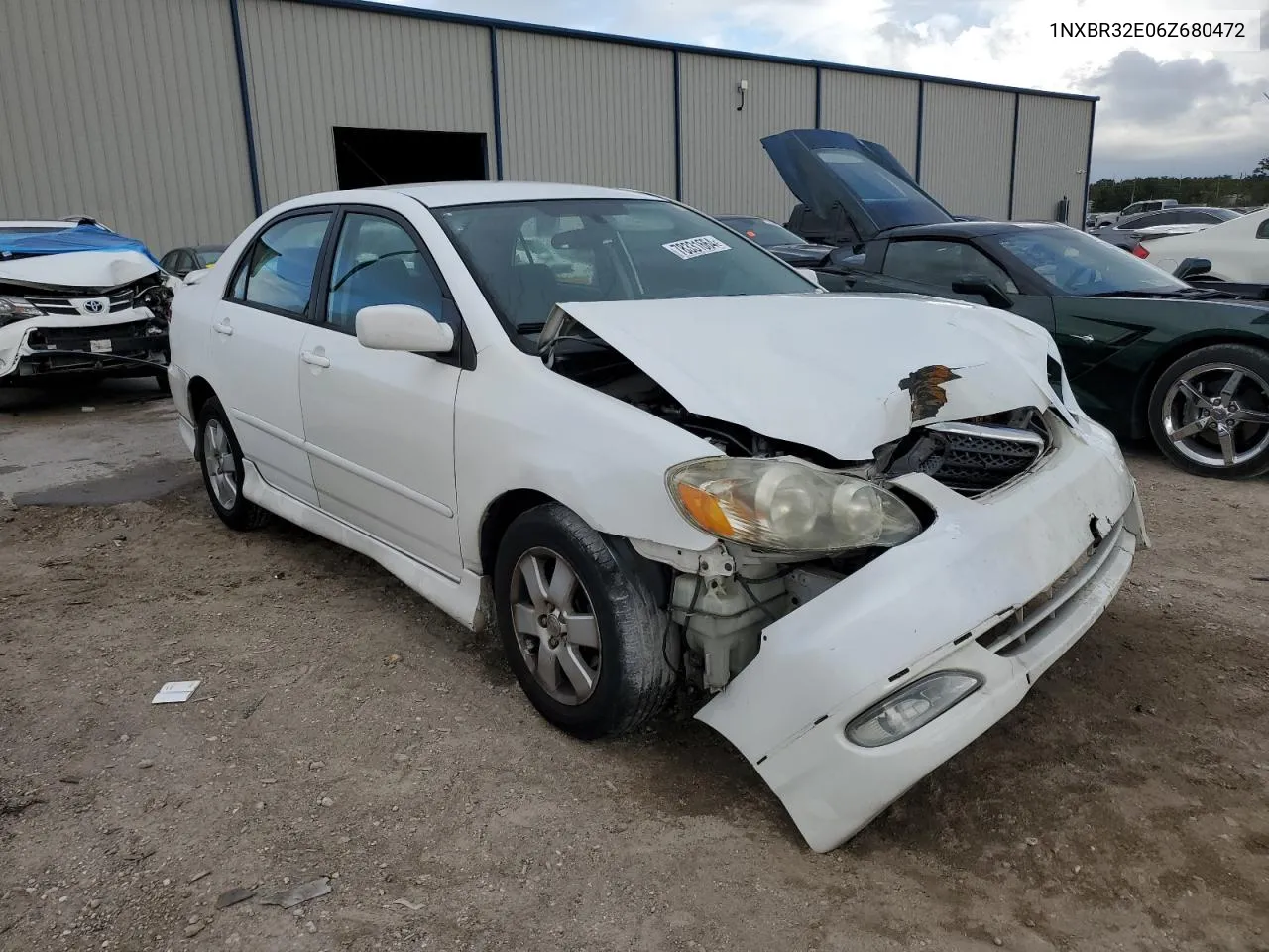 2006 Toyota Corolla Ce VIN: 1NXBR32E06Z680472 Lot: 78331664