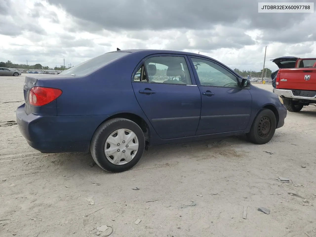 2006 Toyota Corolla Ce VIN: JTDBR32EX60097788 Lot: 78347794