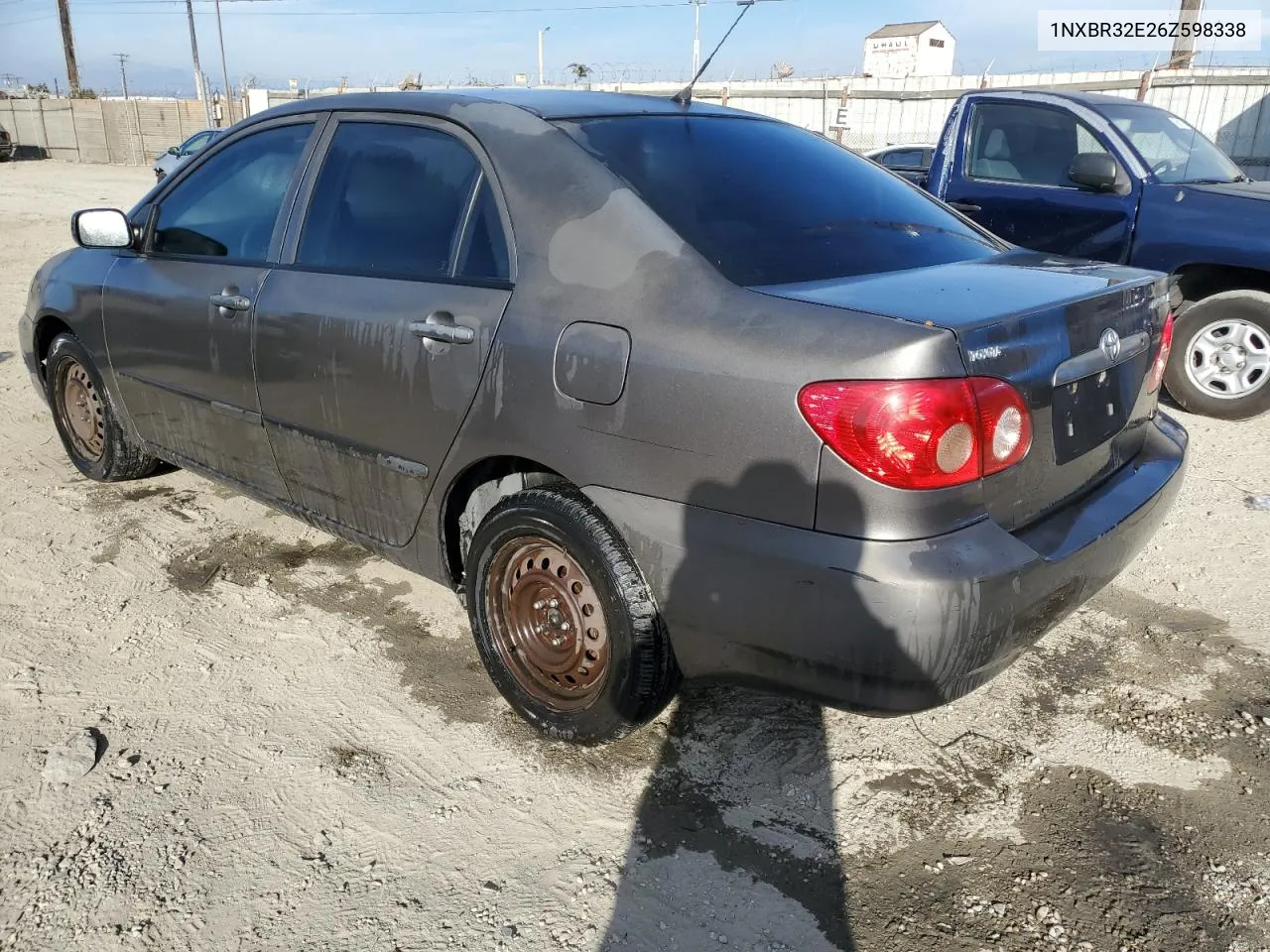 2006 Toyota Corolla Ce VIN: 1NXBR32E26Z598338 Lot: 78547444