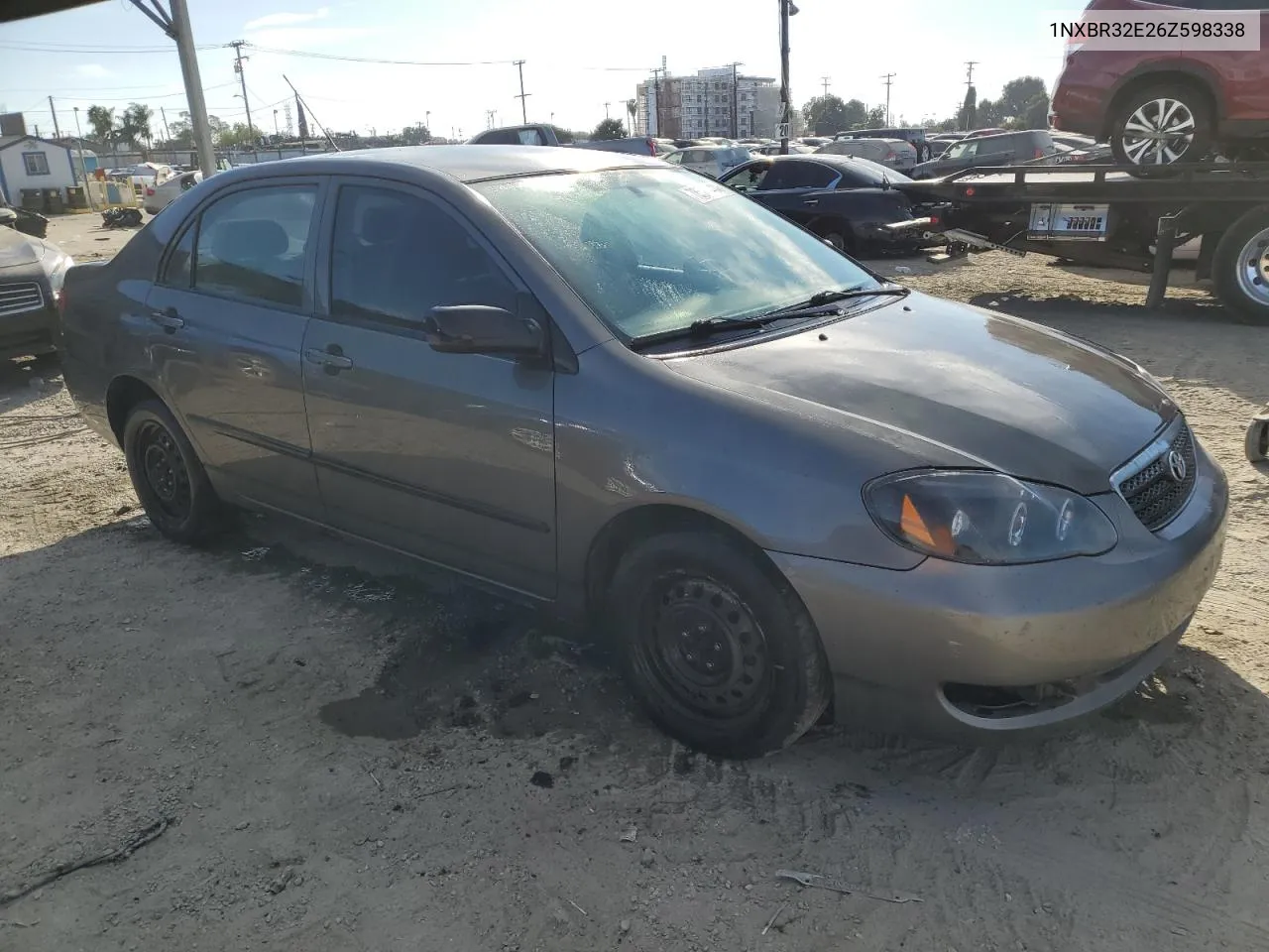 2006 Toyota Corolla Ce VIN: 1NXBR32E26Z598338 Lot: 78547444