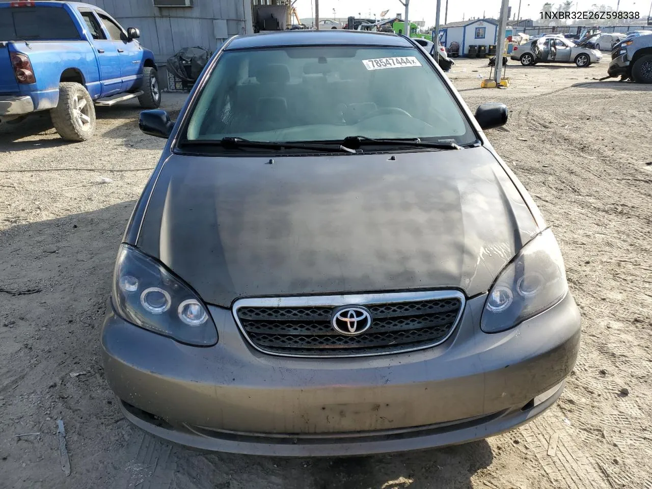 2006 Toyota Corolla Ce VIN: 1NXBR32E26Z598338 Lot: 78547444