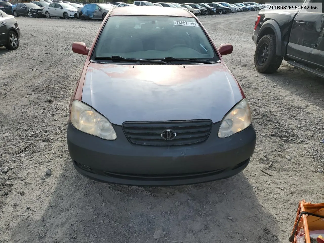 2006 Toyota Corolla Ce VIN: 2T1BR32E96C642966 Lot: 78607754