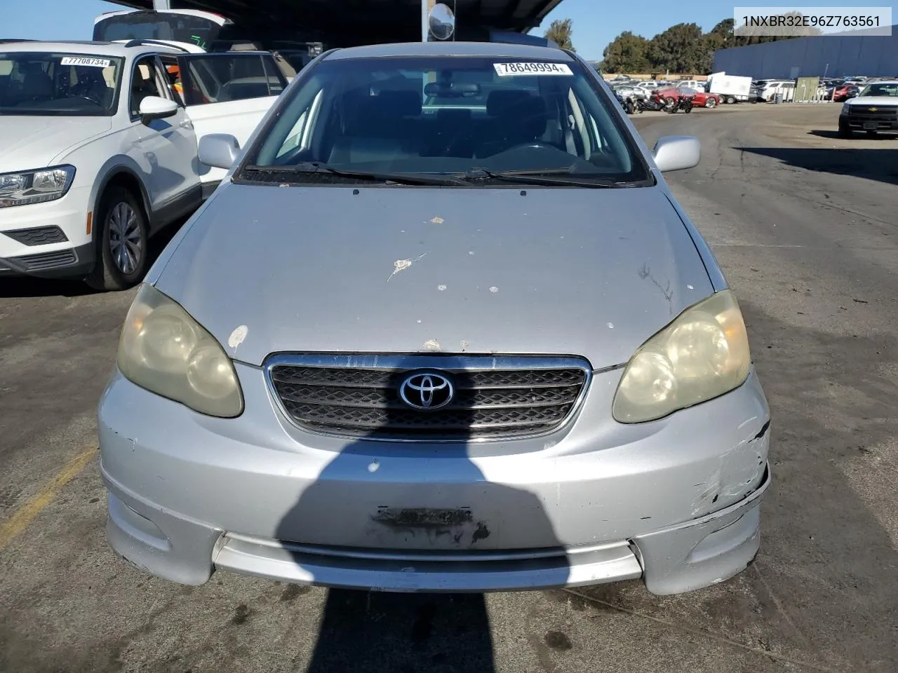 2006 Toyota Corolla Ce VIN: 1NXBR32E96Z763561 Lot: 78649994