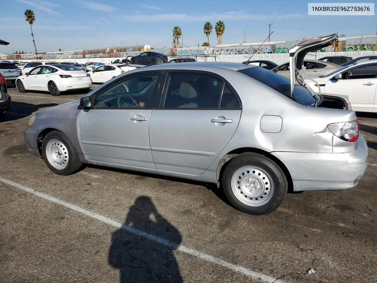 2006 Toyota Corolla Ce VIN: 1NXBR32E96Z753676 Lot: 78950104