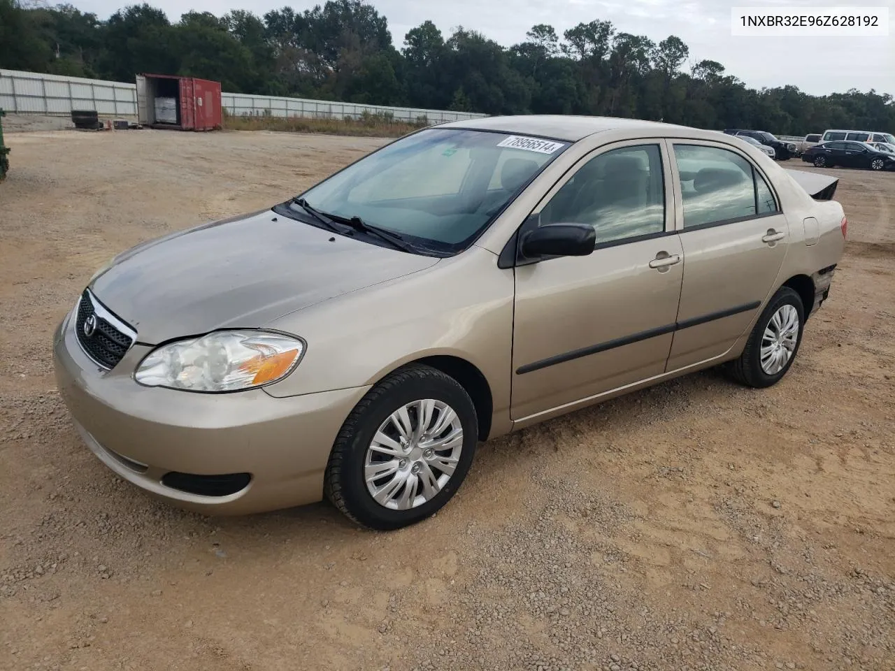 2006 Toyota Corolla Ce VIN: 1NXBR32E96Z628192 Lot: 78956514