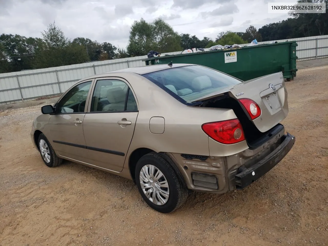 2006 Toyota Corolla Ce VIN: 1NXBR32E96Z628192 Lot: 78956514