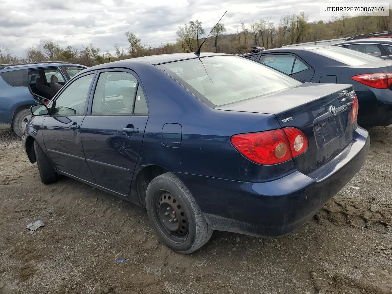 2006 Toyota Corolla Ce VIN: JTDBR32E760067146 Lot: 79137634