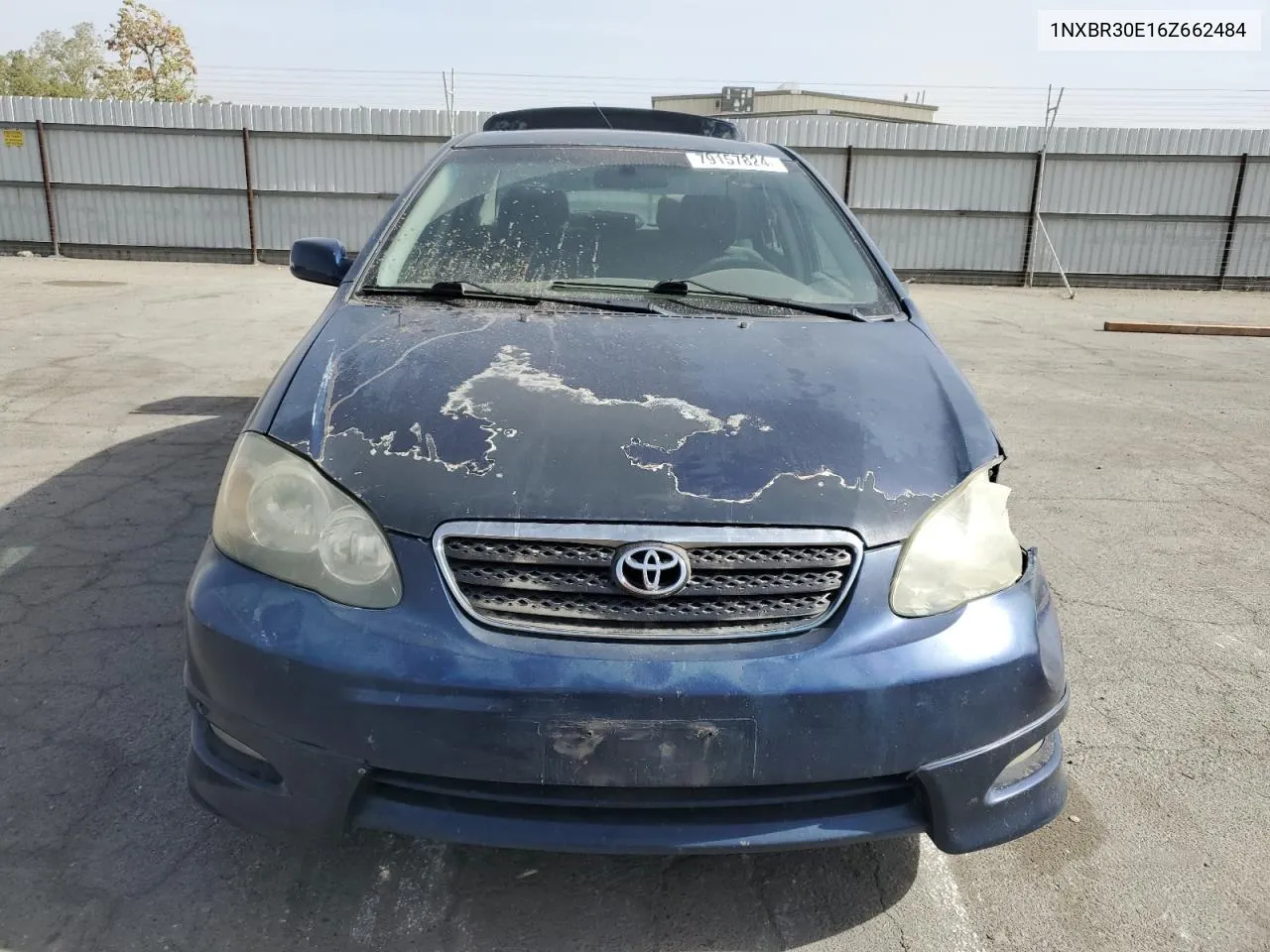 2006 Toyota Corolla Ce VIN: 1NXBR30E16Z662484 Lot: 79157824