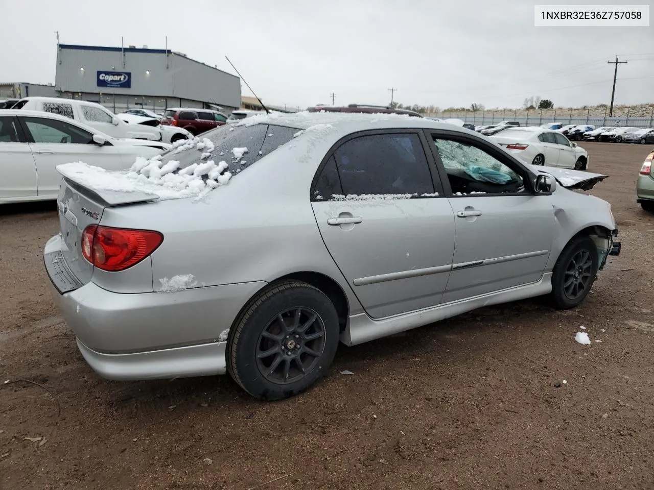 2006 Toyota Corolla Ce VIN: 1NXBR32E36Z757058 Lot: 79190464