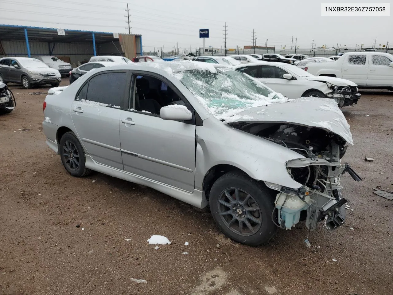 2006 Toyota Corolla Ce VIN: 1NXBR32E36Z757058 Lot: 79190464