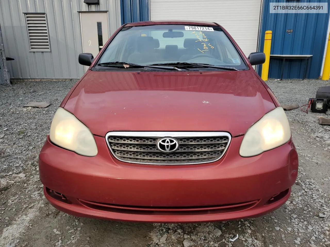 2006 Toyota Corolla Ce VIN: 2T1BR32E66C664391 Lot: 79817214