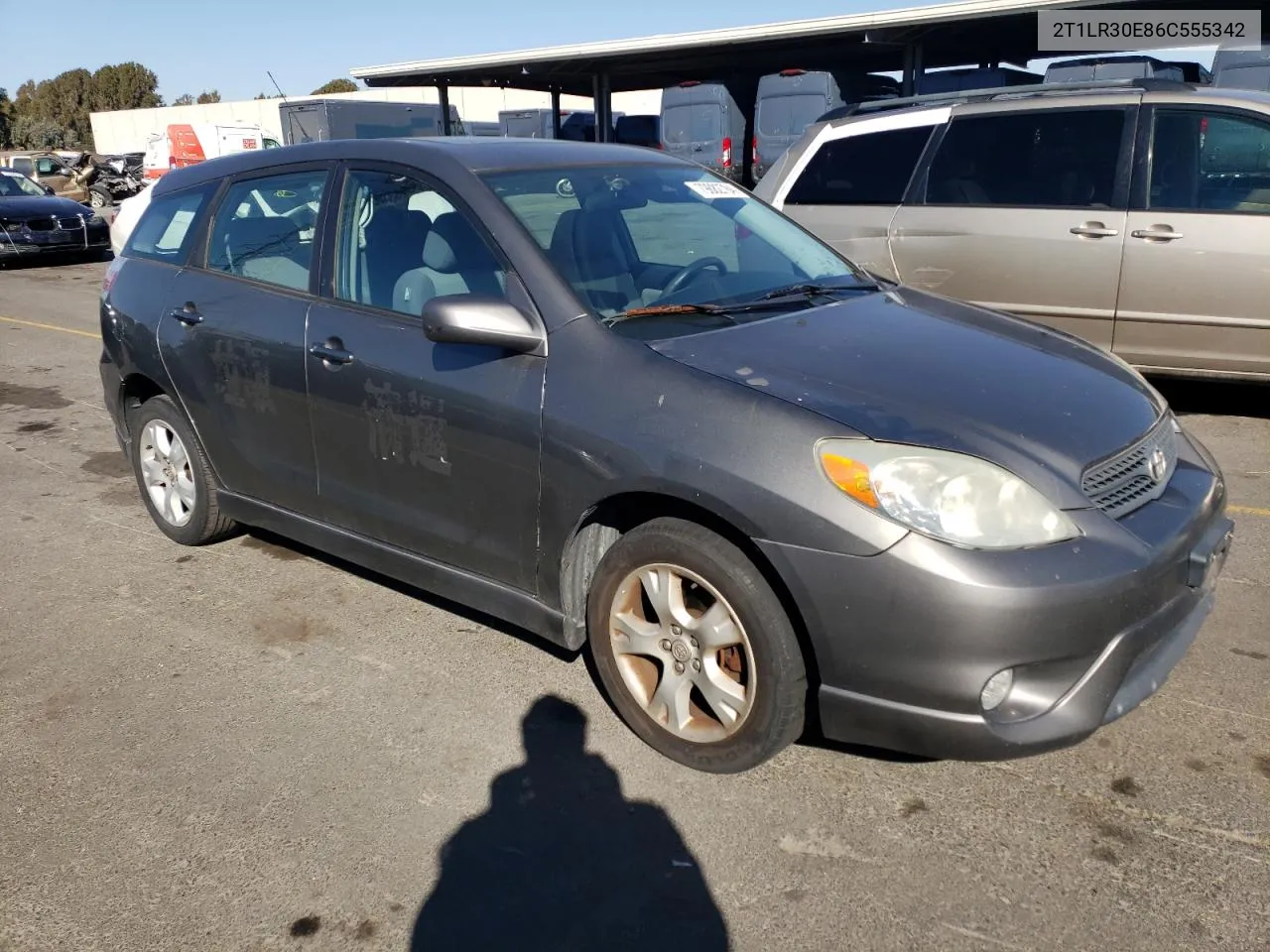 2006 Toyota Corolla Matrix Base VIN: 2T1LR30E86C555342 Lot: 79882784