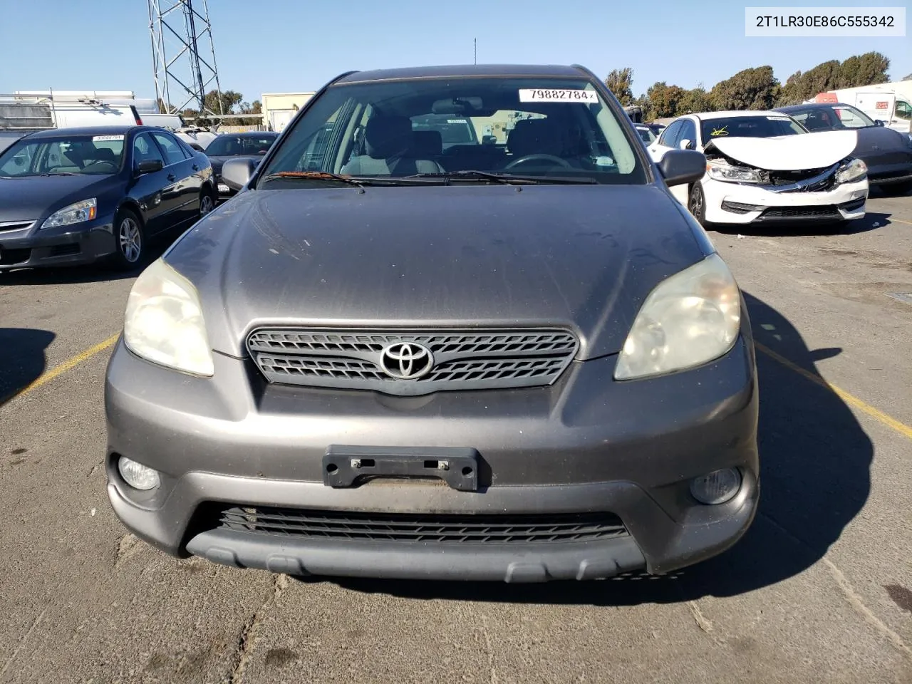 2006 Toyota Corolla Matrix Base VIN: 2T1LR30E86C555342 Lot: 79882784