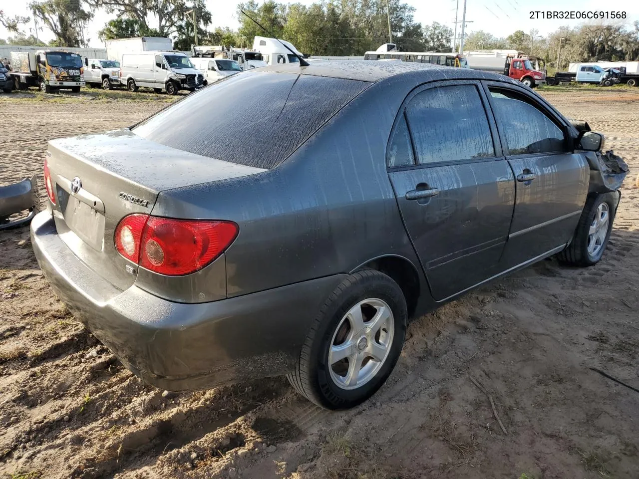 2006 Toyota Corolla Ce VIN: 2T1BR32E06C691568 Lot: 79908264