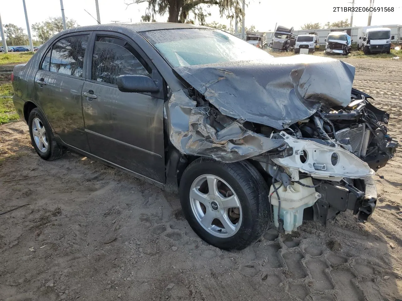 2006 Toyota Corolla Ce VIN: 2T1BR32E06C691568 Lot: 79908264