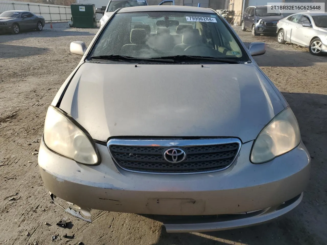 2006 Toyota Corolla Ce VIN: 2T1BR32E16C625448 Lot: 79996284