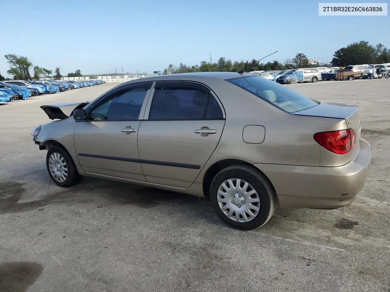 2006 Toyota Corolla Ce VIN: 2T1BR32E26C663836 Lot: 79999774