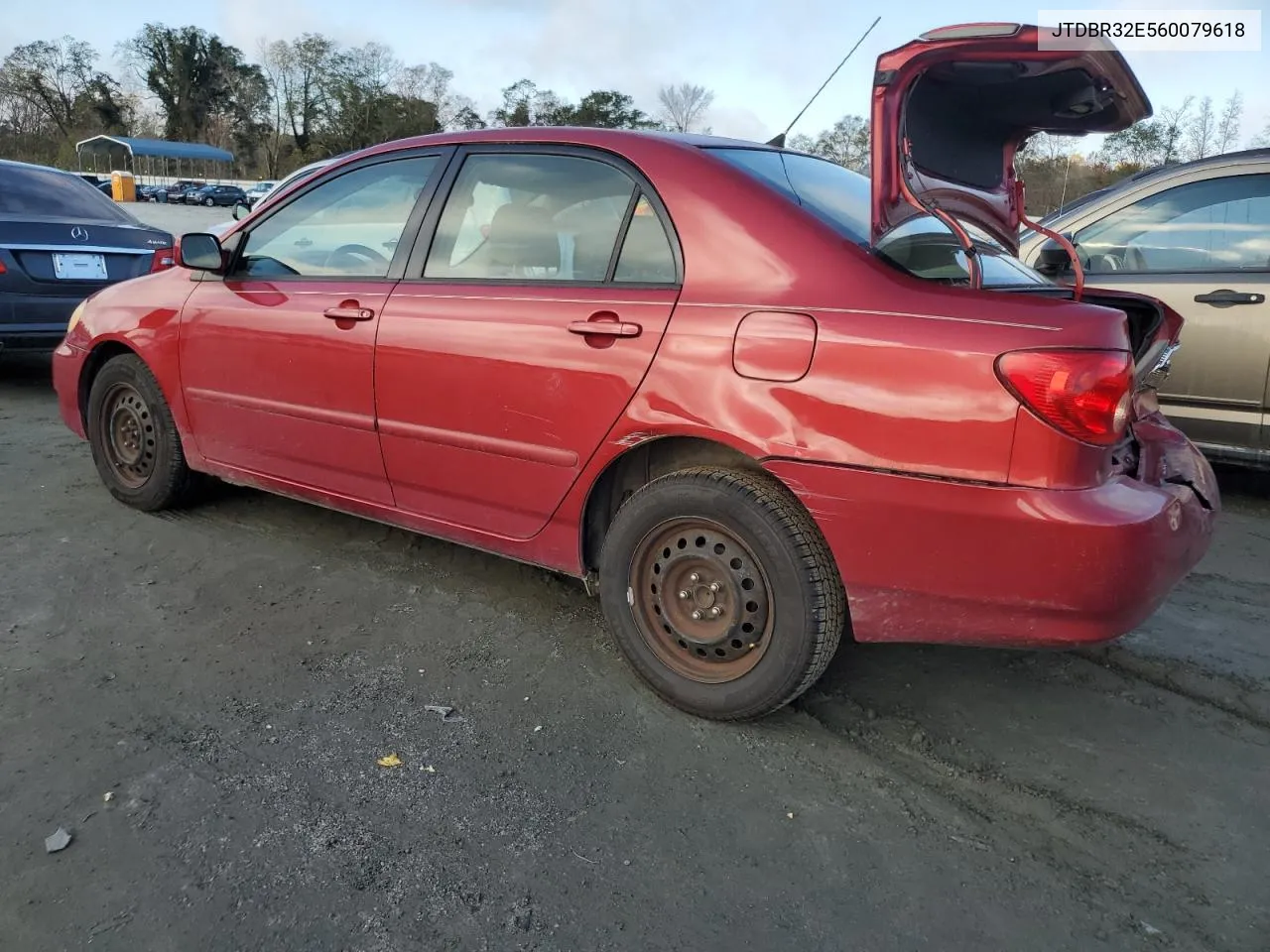 2006 Toyota Corolla Ce VIN: JTDBR32E560079618 Lot: 80003314