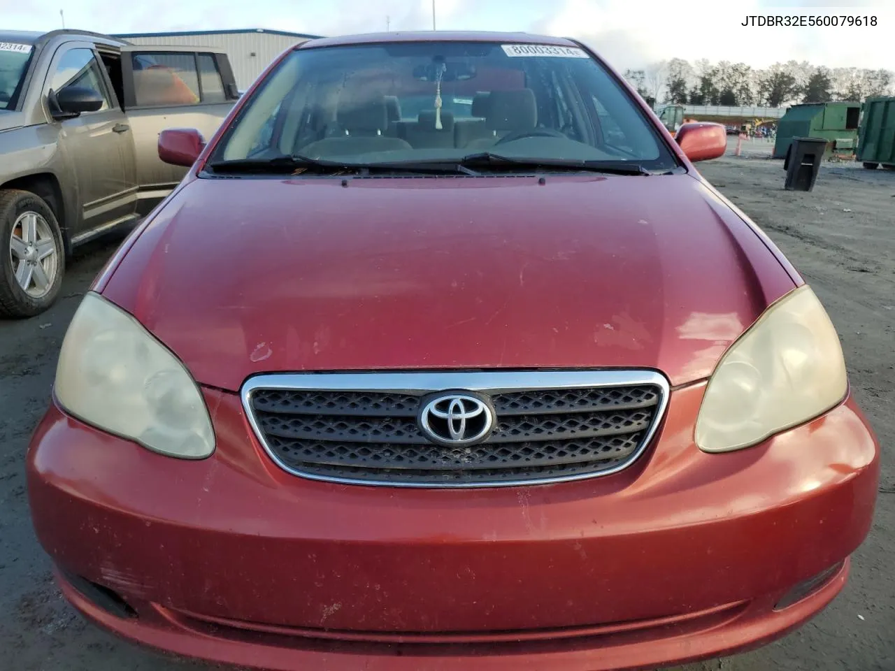 2006 Toyota Corolla Ce VIN: JTDBR32E560079618 Lot: 80003314