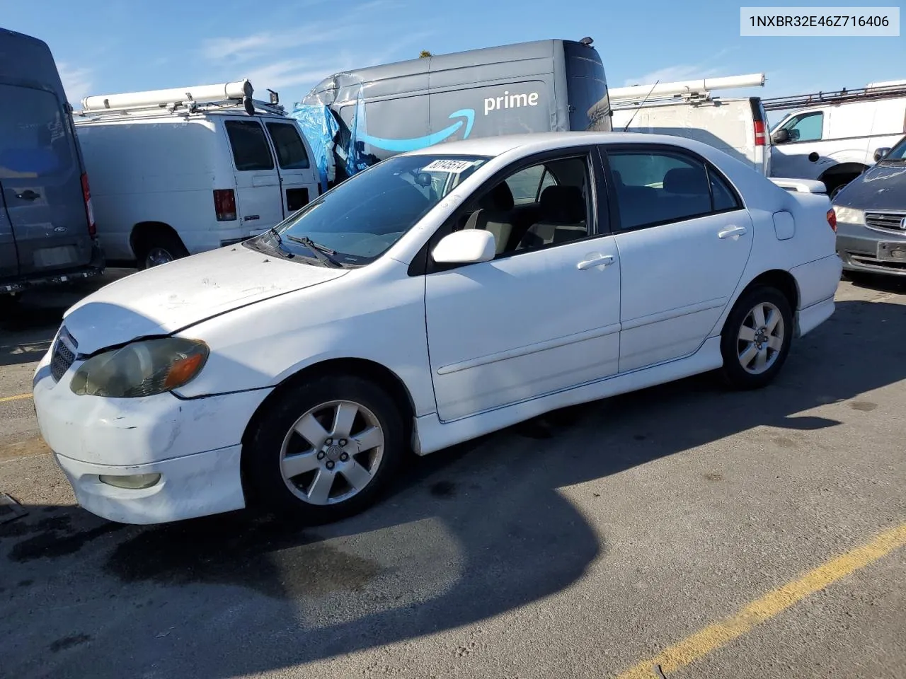 2006 Toyota Corolla Ce VIN: 1NXBR32E46Z716406 Lot: 80145514