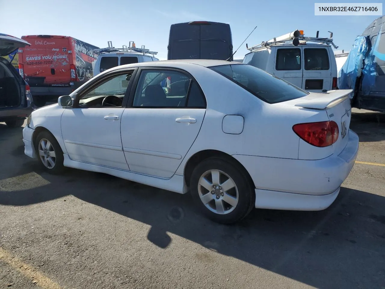 2006 Toyota Corolla Ce VIN: 1NXBR32E46Z716406 Lot: 80145514