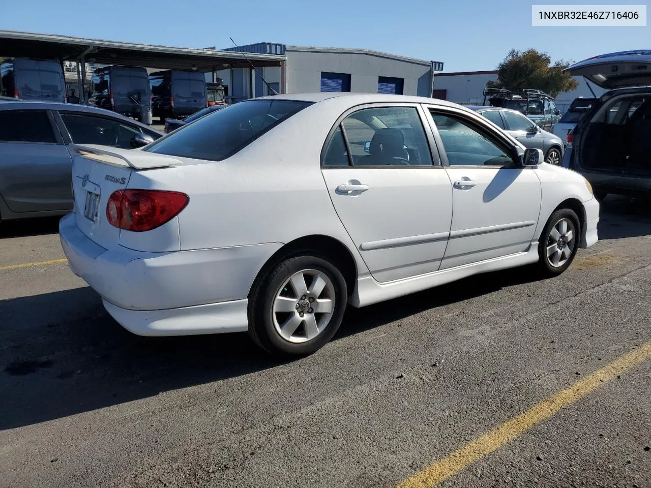 2006 Toyota Corolla Ce VIN: 1NXBR32E46Z716406 Lot: 80145514