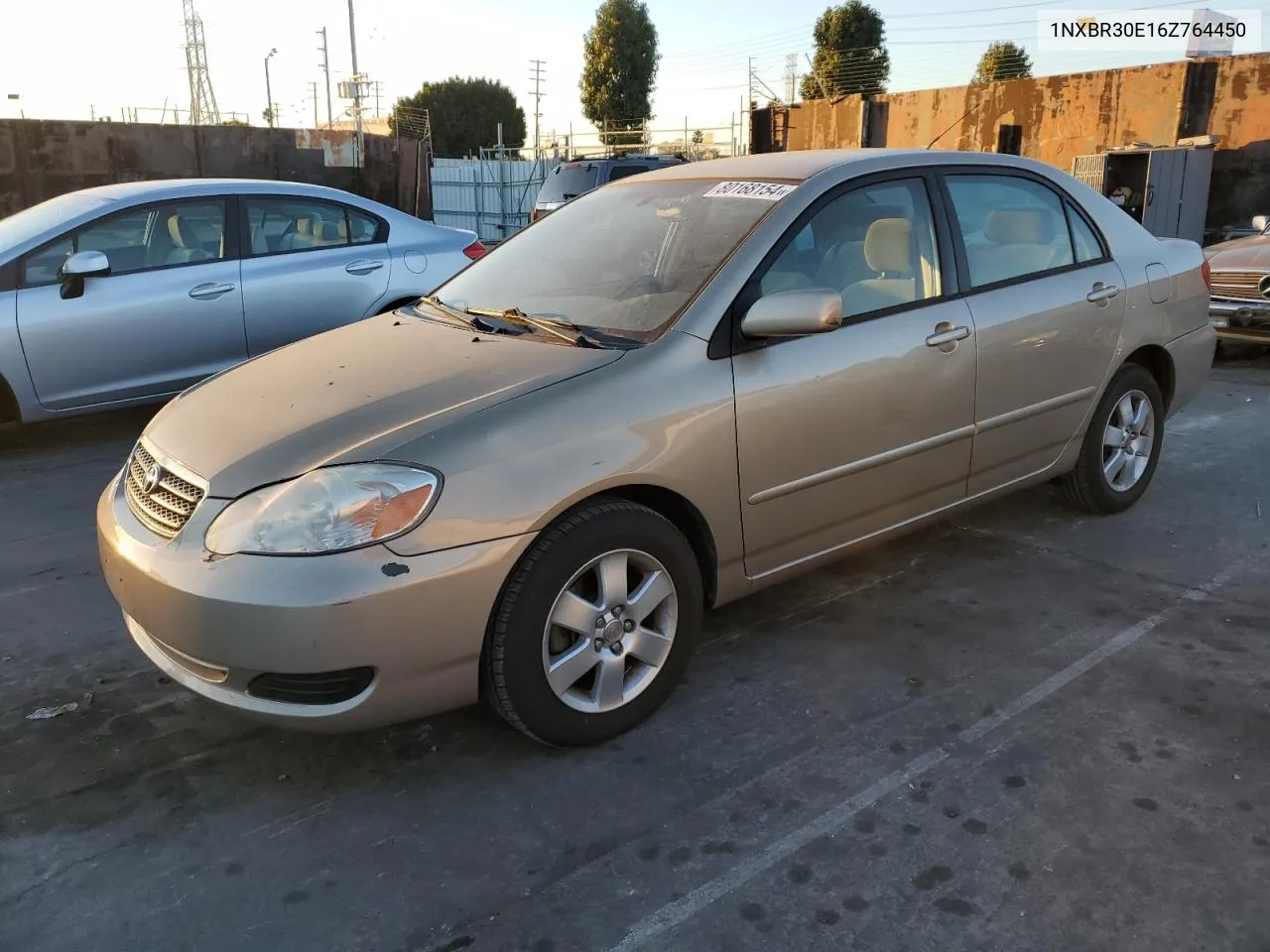 2006 Toyota Corolla Ce VIN: 1NXBR30E16Z764450 Lot: 80168154