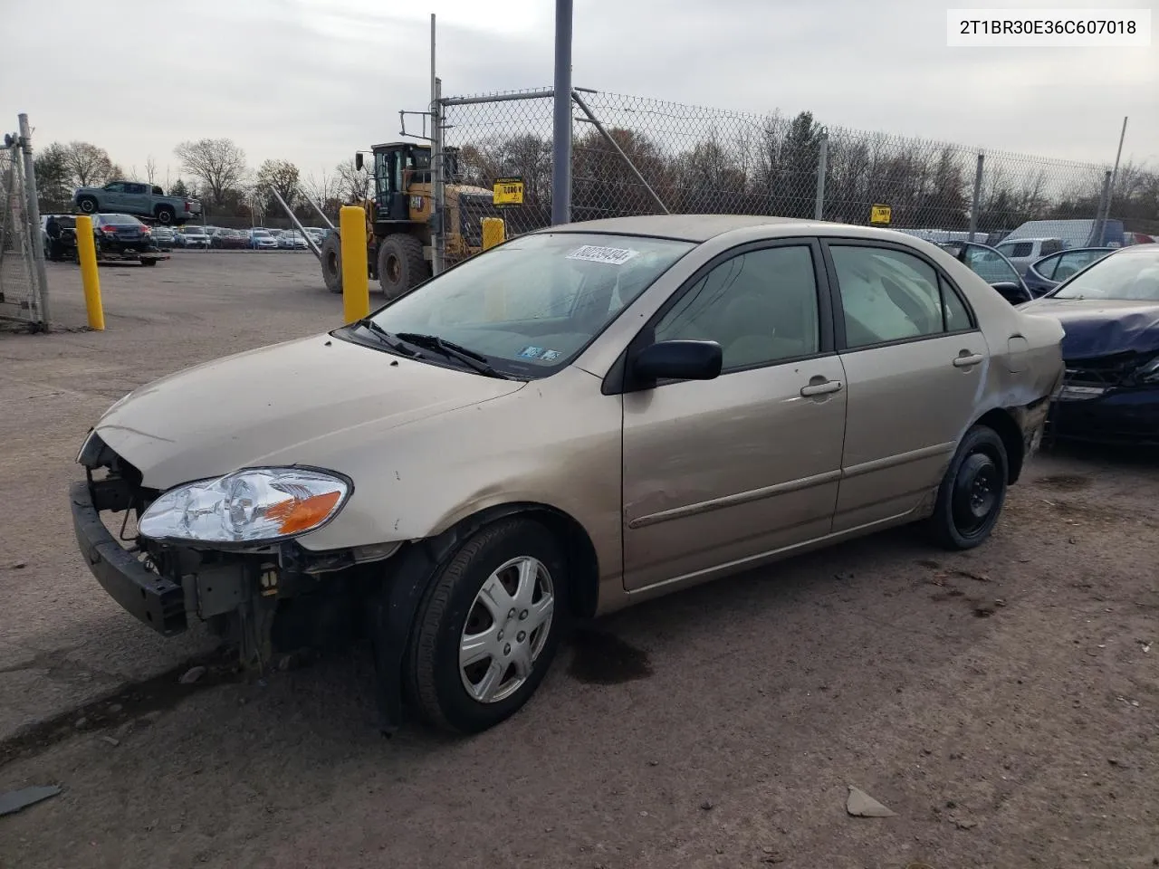 2006 Toyota Corolla Ce VIN: 2T1BR30E36C607018 Lot: 80239494