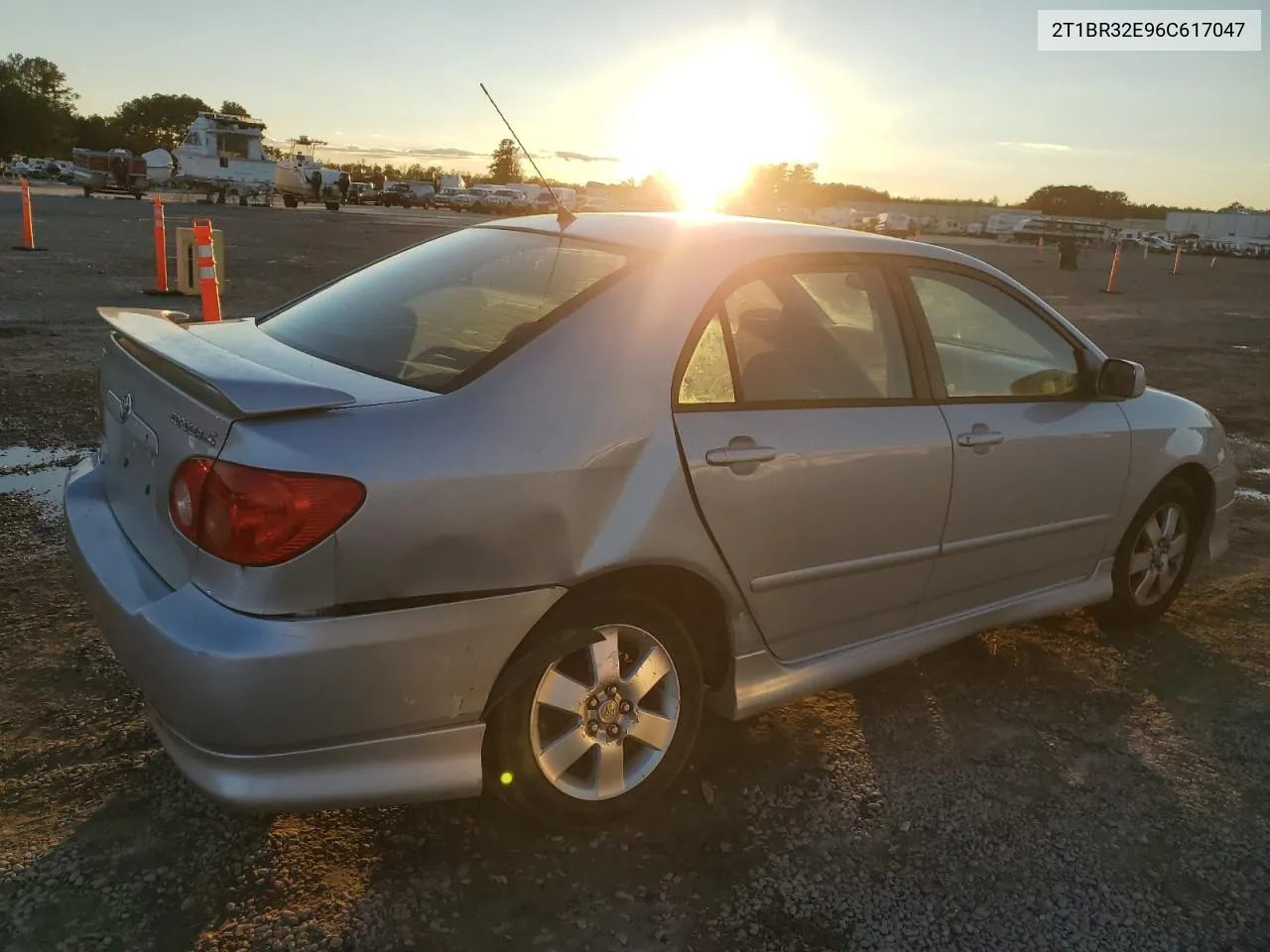 2006 Toyota Corolla Ce VIN: 2T1BR32E96C617047 Lot: 80242604