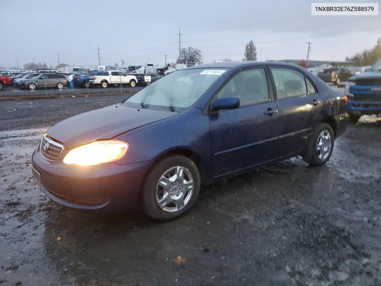 2006 Toyota Corolla Ce VIN: 1NXBR32E76Z588579 Lot: 80315884