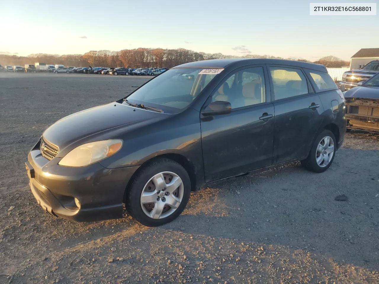 2006 Toyota Corolla Matrix Xr VIN: 2T1KR32E16C568801 Lot: 80361504