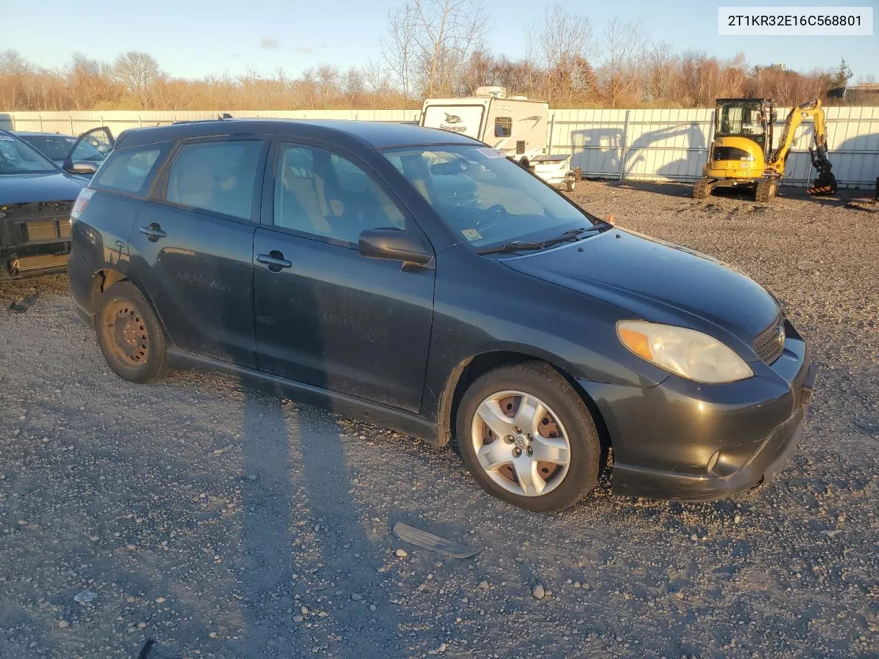 2006 Toyota Corolla Matrix Xr VIN: 2T1KR32E16C568801 Lot: 80361504