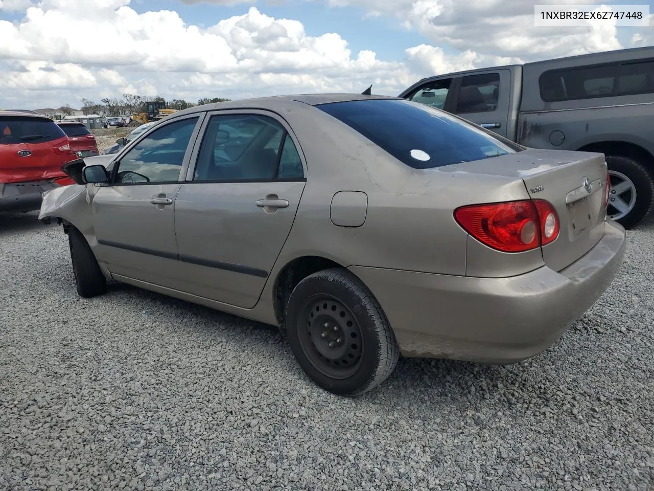 2006 Toyota Corolla Ce VIN: 1NXBR32EX6Z747448 Lot: 80420814