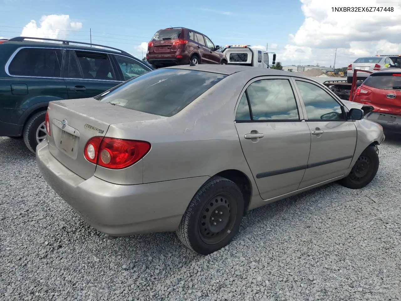 2006 Toyota Corolla Ce VIN: 1NXBR32EX6Z747448 Lot: 80420814