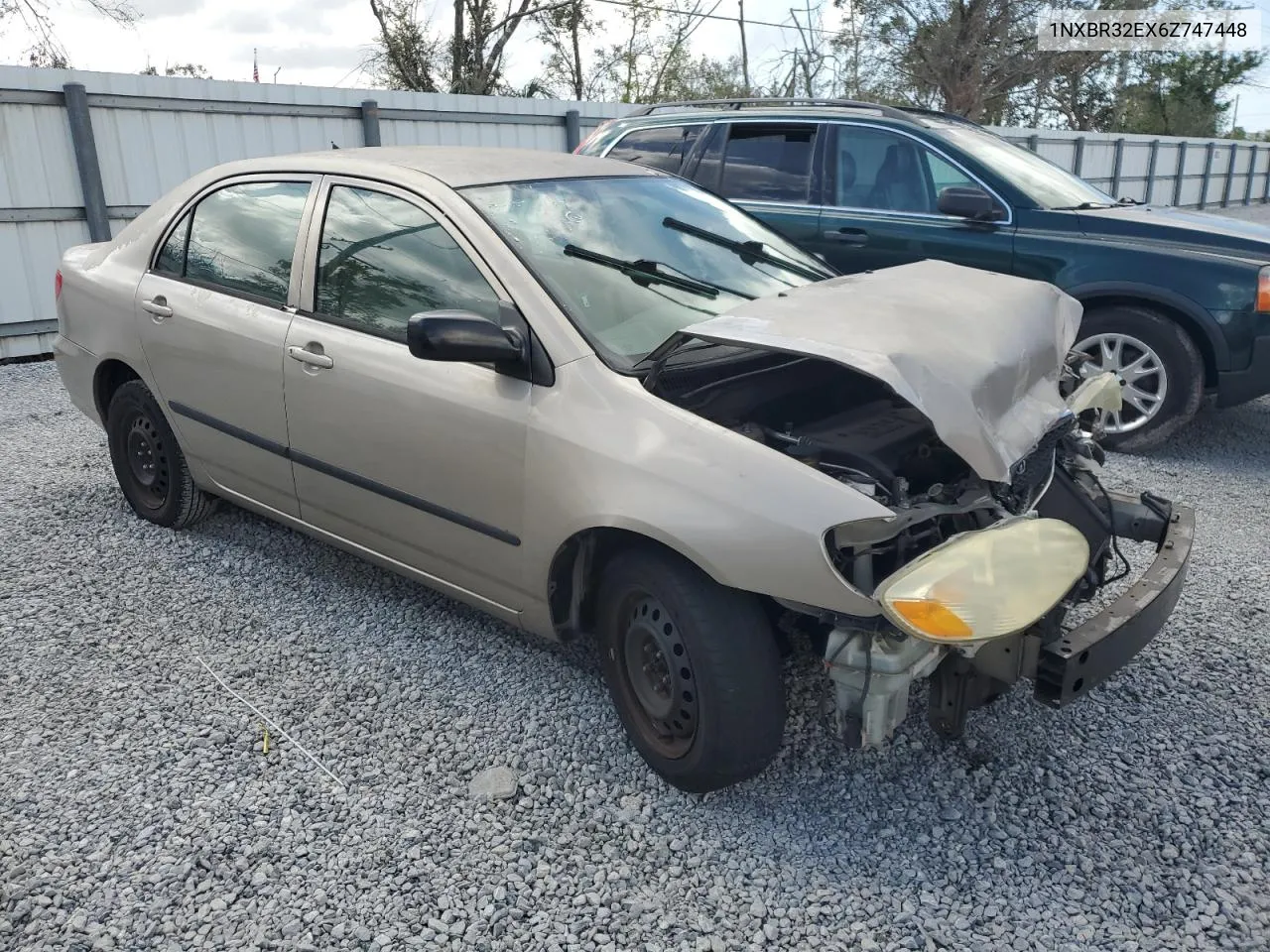 2006 Toyota Corolla Ce VIN: 1NXBR32EX6Z747448 Lot: 80420814