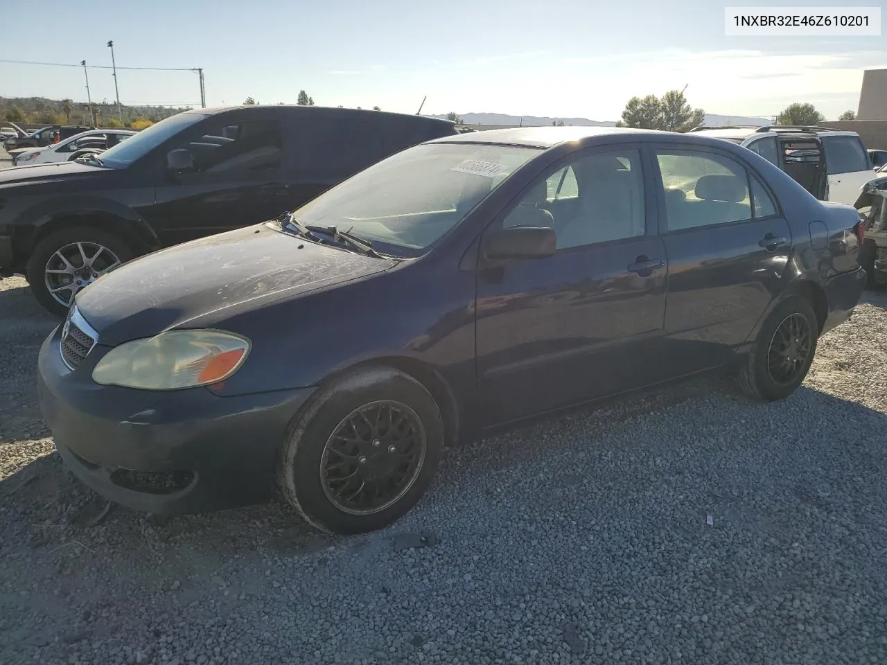 2006 Toyota Corolla Ce VIN: 1NXBR32E46Z610201 Lot: 80586874