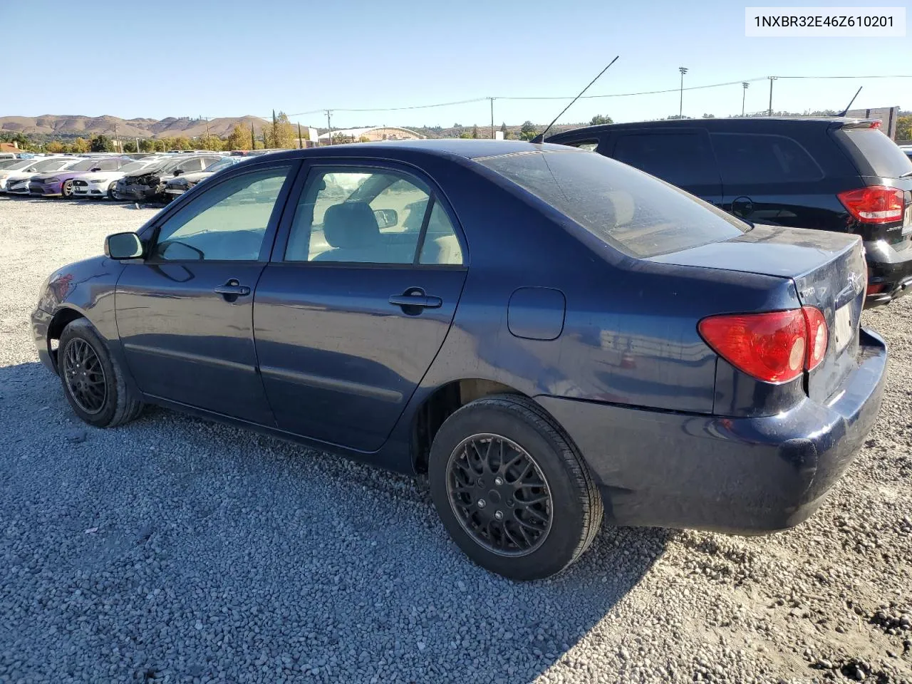 2006 Toyota Corolla Ce VIN: 1NXBR32E46Z610201 Lot: 80586874