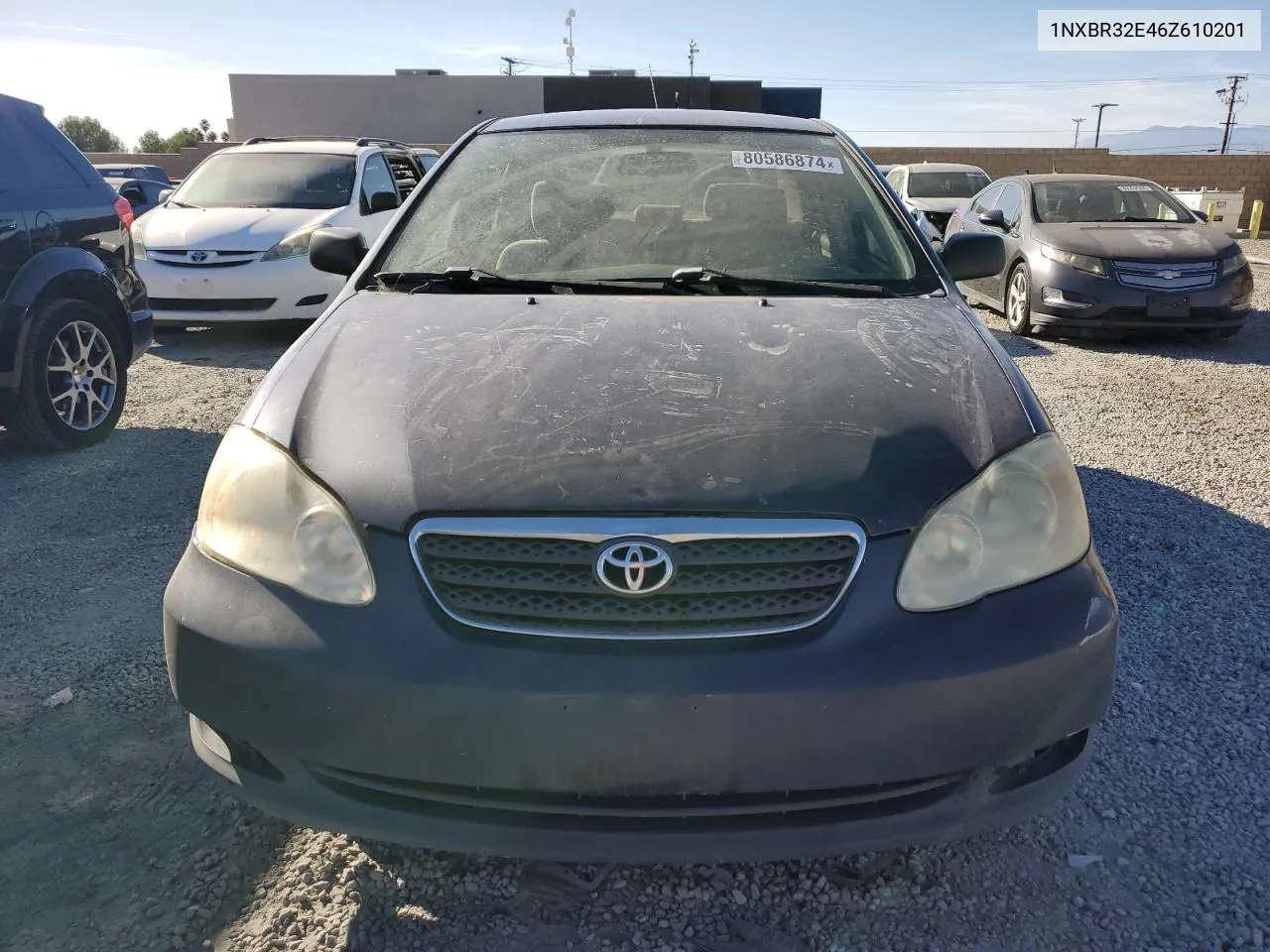 2006 Toyota Corolla Ce VIN: 1NXBR32E46Z610201 Lot: 80586874